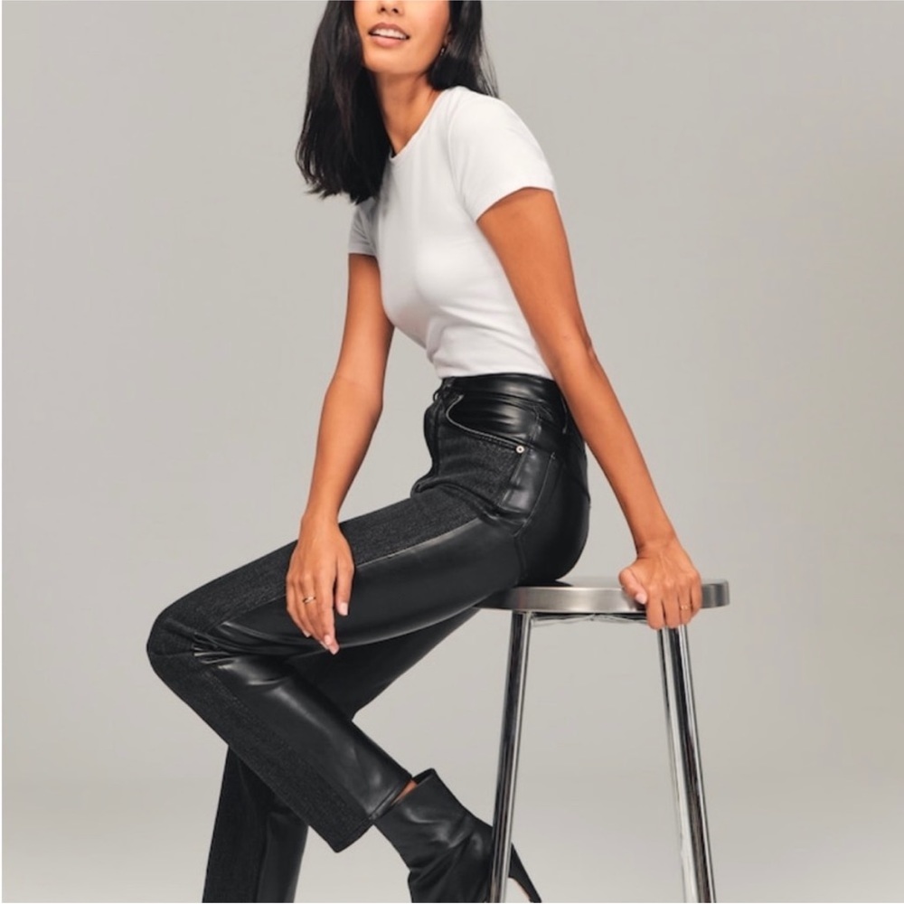 Abercrombie Pants Mixed Materials